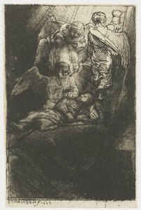 escada de Jacob de Rembrandt van Rijn