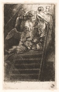 A escada de Jacob de Rembrandt van Rijn