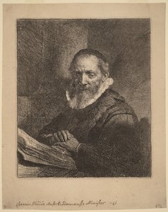 Jan Cornelisz Sylvius de Rembrandt van Rijn
