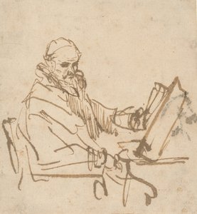 Jan Cornelisz Sylvius, o Pregador, 16441645. de Rembrandt van Rijn