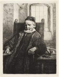 Jan Lutma, ourreiro de Rembrandt van Rijn