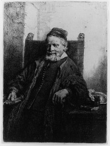 Jan Lutma, Ourives, 1656 de Rembrandt van Rijn