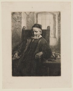 Jan Lutma, o Ancião, ourives e escultor de Rembrandt van Rijn