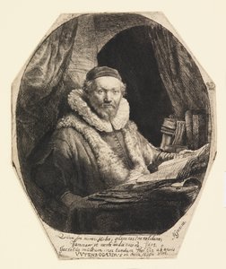 Jan Uytenbogaert, Pregador de Rembrandt van Rijn