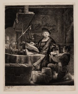 Jan Uytenbogaert, “O Pesador de Ouro” de Rembrandt van Rijn
