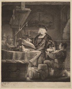 Jan Uytenbogaert, «O Pesador de Ouro» de Rembrandt van Rijn
