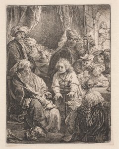 Josef conta seus sonhos de Rembrandt van Rijn