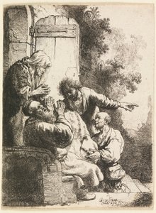 A túnica de José trazida a Jacó de Rembrandt van Rijn
