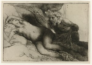 Júpiter e Antíope Júpiter e Antíope: a placa maior de Rembrandt van Rijn