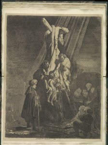 Kruisafname: tweede plaat
Colecção de oitenta e cinco estampas originais (título da série) de Rembrandt van Rijn