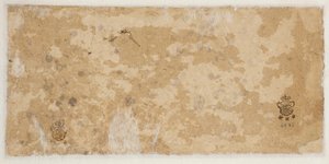 Frontão ou capela-mor esboçado de forma simples de Rembrandt van Rijn