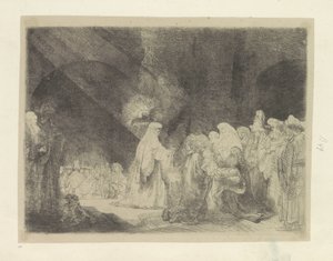 Loflied van Simeon
Colecção de oitenta e cinco estampas originais (título da série) de Rembrandt van Rijn
