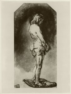 Nu masculino de Rembrandt van Rijn