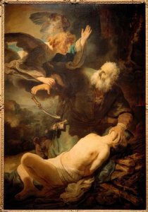 Opferung Isaaks de Rembrandt van Rijn