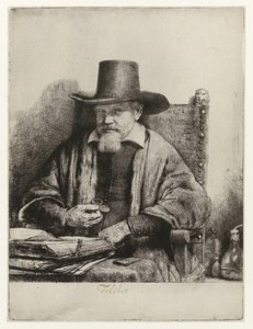 Retrato de Arnold Tholinx
Arnout Tholinx, inspector de Rembrandt van Rijn