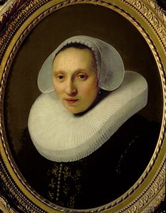 Retrato de Cornelia Pronck, esposa de Albert Cuyper, aos 33 anos de idade, 1633