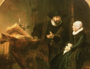 Retrato de Cornelius Anslo e sua esposa, 1641