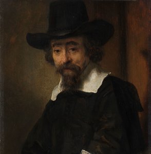 Retrato do poço de Efraim Retrato do Dr. Ephraim Well de Rembrandt van Rijn