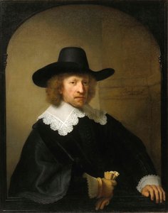 Retrato de Nicolaes van Bambeeck, 1641. de Rembrandt van Rijn