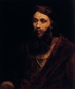 Retrato de um homem, 1661 de Rembrandt van Rijn