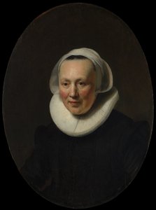 Retrato de uma mulher, 1633. de Rembrandt van Rijn