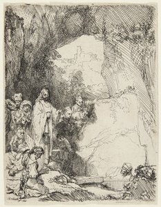 A ressurreição de Lázaro de Rembrandt van Rijn