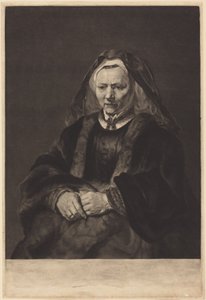 A Esposa de Rembrandt de Rembrandt van Rijn