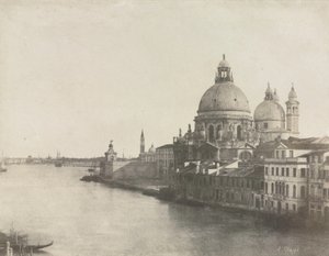 Santa Maria della Salute, vista do Grande Canal, Veneza de Rembrandt van Rijn