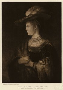 Saskia van Ulenburgh, a esposa de Rembrandt