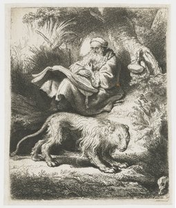 Leitura de São Jerónimo de Rembrandt van Rijn