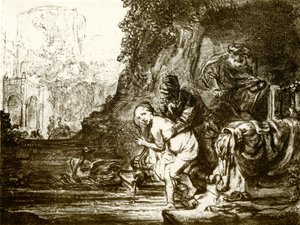 Susanna e os Anciãos de Rembrandt van Rijn