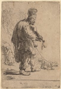 O violinista cego de Rembrandt van Rijn