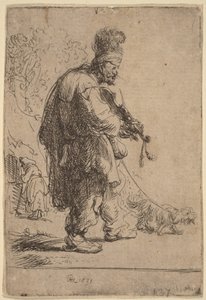 O Violinista Cego de Rembrandt van Rijn