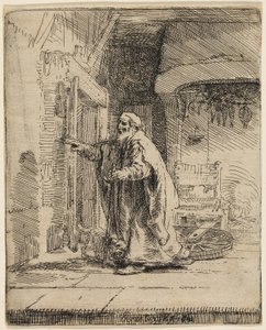 A Cegueira de Tobit: A Placa Maior de Rembrandt van Rijn
