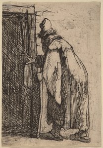 A Cegueira de Tobit: um esboço de Rembrandt van Rijn