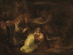 A circuncisão, 1661. de Rembrandt van Rijn