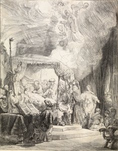 A Morte da Virgem, 1639 de Rembrandt van Rijn