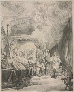 A morte da Virgem, 1639. de Rembrandt van Rijn