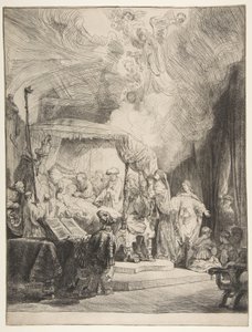 A morte da Virgem, 1639. de Rembrandt van Rijn
