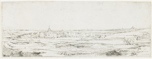O campo do Goldweigher, 1651 de Rembrandt van Rijn