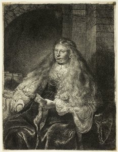 A Grande Noiva Judia de Rembrandt van Rijn