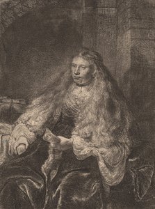 A Grande Noiva Judaica, 1635. de Rembrandt van Rijn