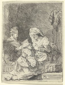 A Sagrada Família de Rembrandt van Rijn