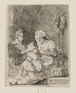 A Sagrada Família de Rembrandt van Rijn