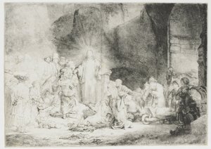 A Gravura dos Cem Gulden de Rembrandt van Rijn