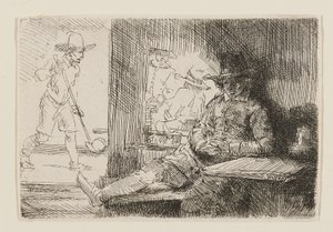 O Kolf Player de Rembrandt van Rijn