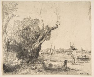 O Oval, 1645. de Rembrandt van Rijn