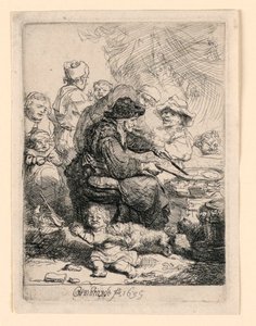 A Mulher Panqueca de Rembrandt van Rijn
