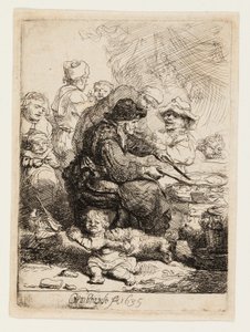 A Mulher Panqueca de Rembrandt van Rijn