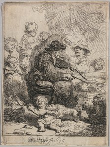A Mulher das Panquecas de Rembrandt van Rijn